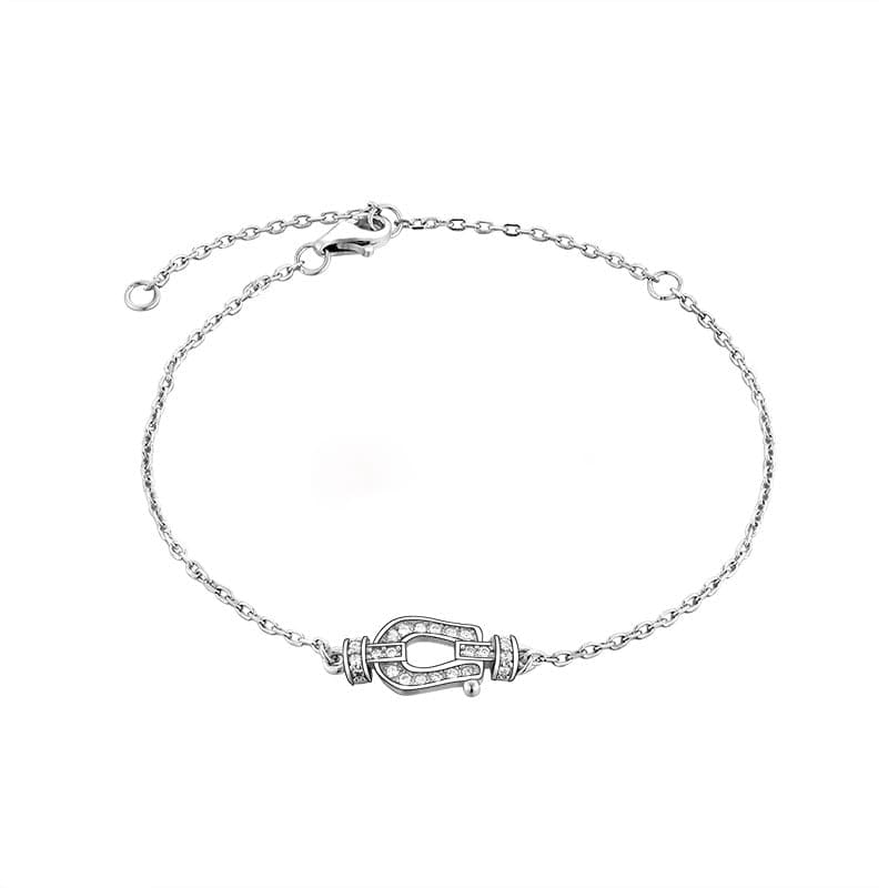 Horseshoe necklace charm - Dream Horse
