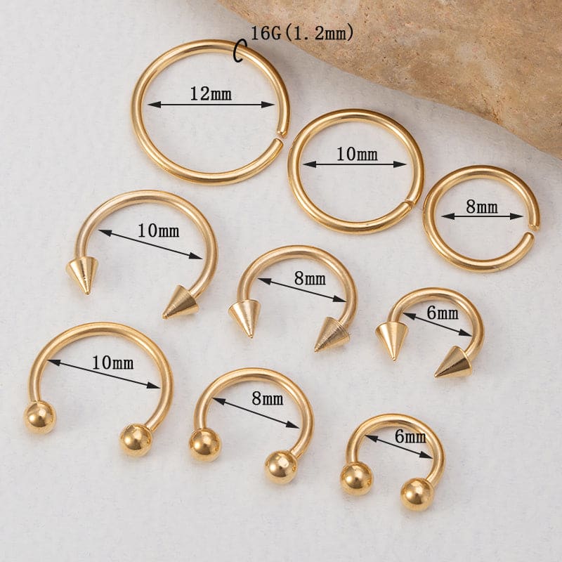 Horseshoe septum ring - Dream Horse