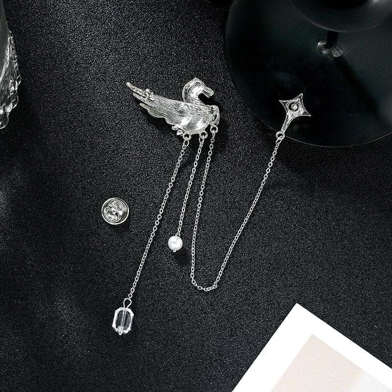 Korean metal horse brooch - Dream Horse