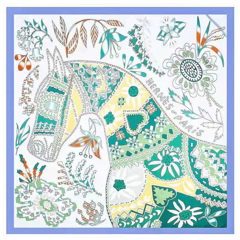 Ladies scarf with horse print - Dream Horse