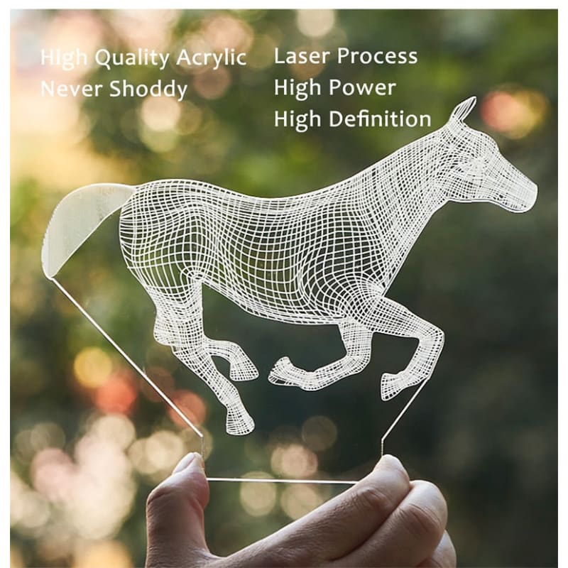 LED horse night light - Dream Horse