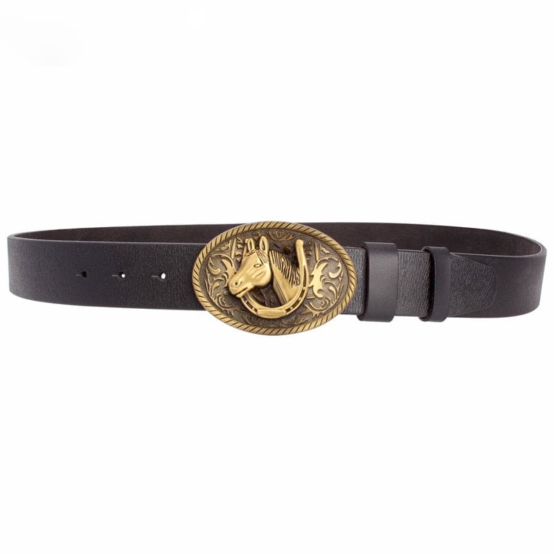 Men’s horseshoe belt buckle - Dream Horse