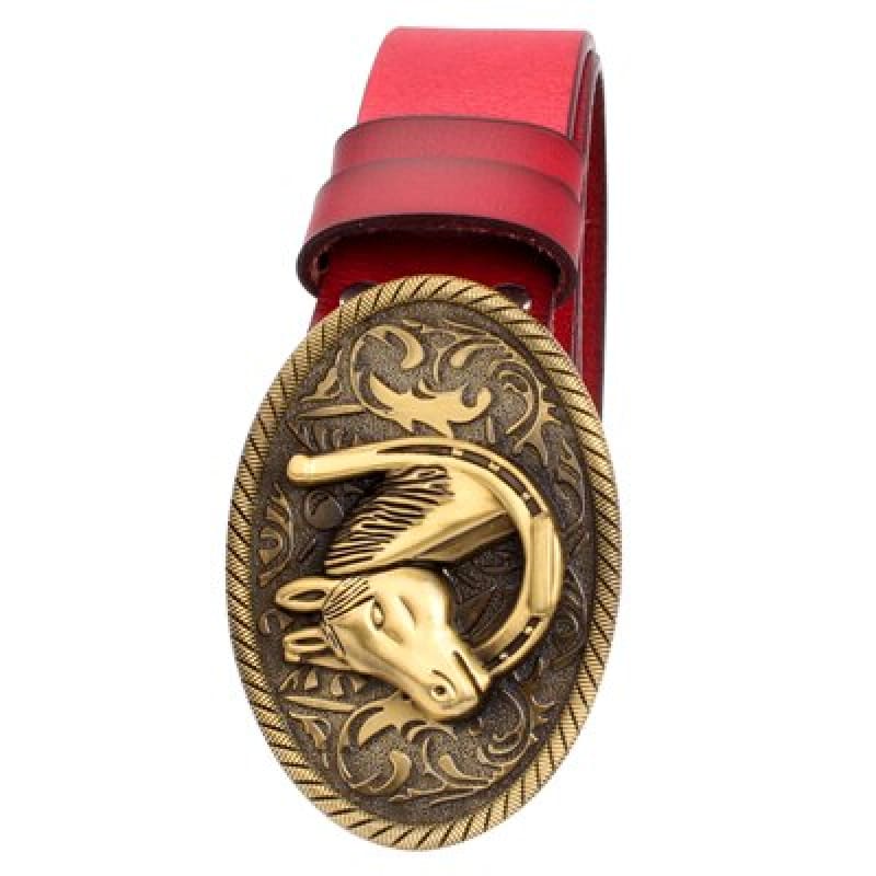 Men’s horseshoe belt buckle - Dream Horse