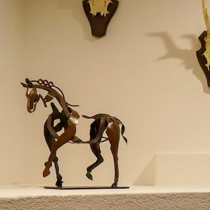 Metal horse lamp - Dream Horse