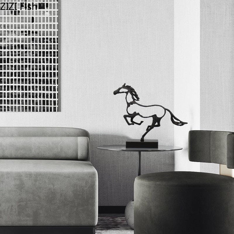 Metal horse statue - Dream Horse