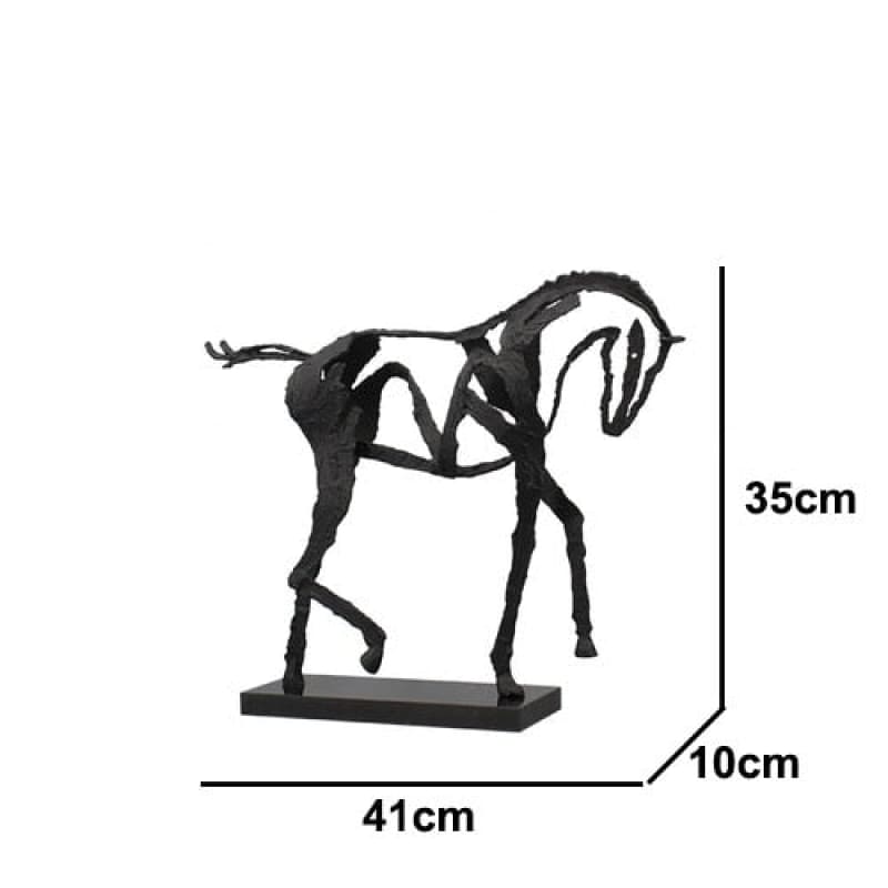 Metal horse statue - Dream Horse
