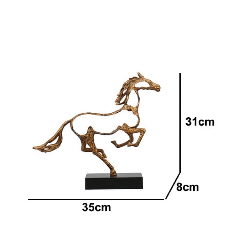 Metal horse statue - Dream Horse