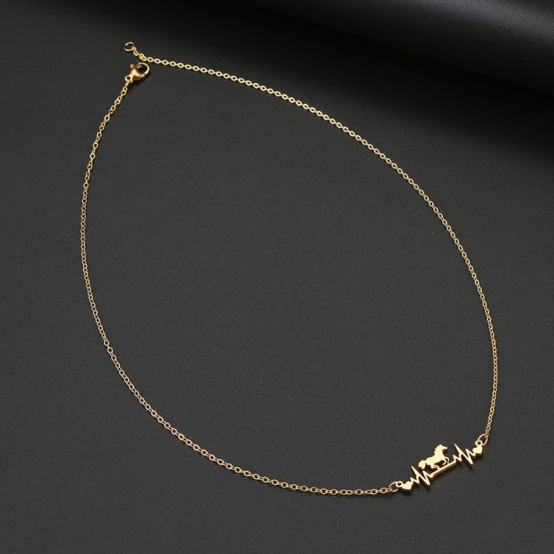 Necklace with horse pendants (Women) - Dream Horse