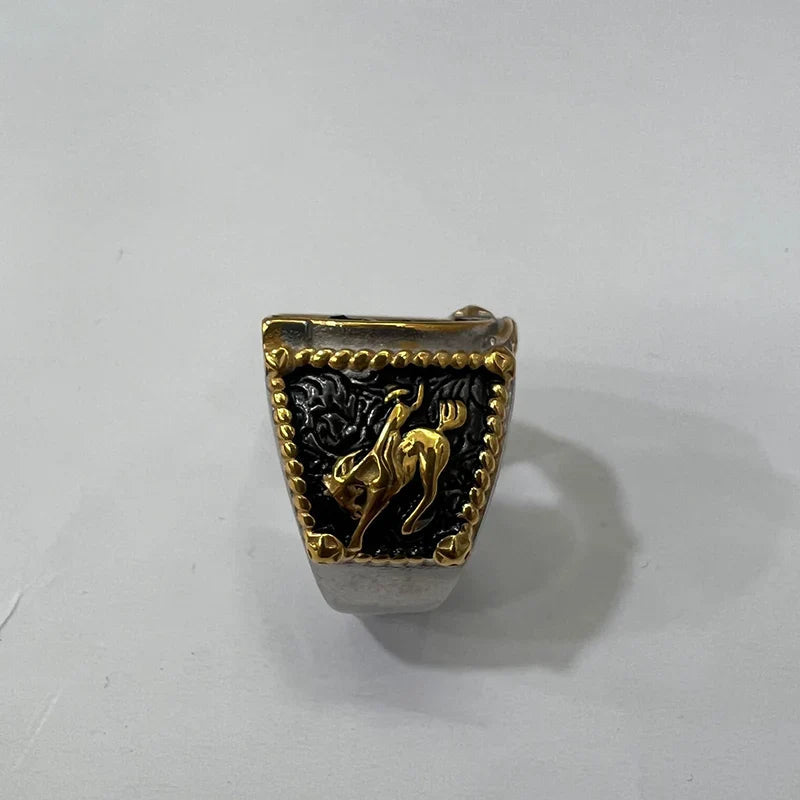 Original black horse shoe ring Dream Horse