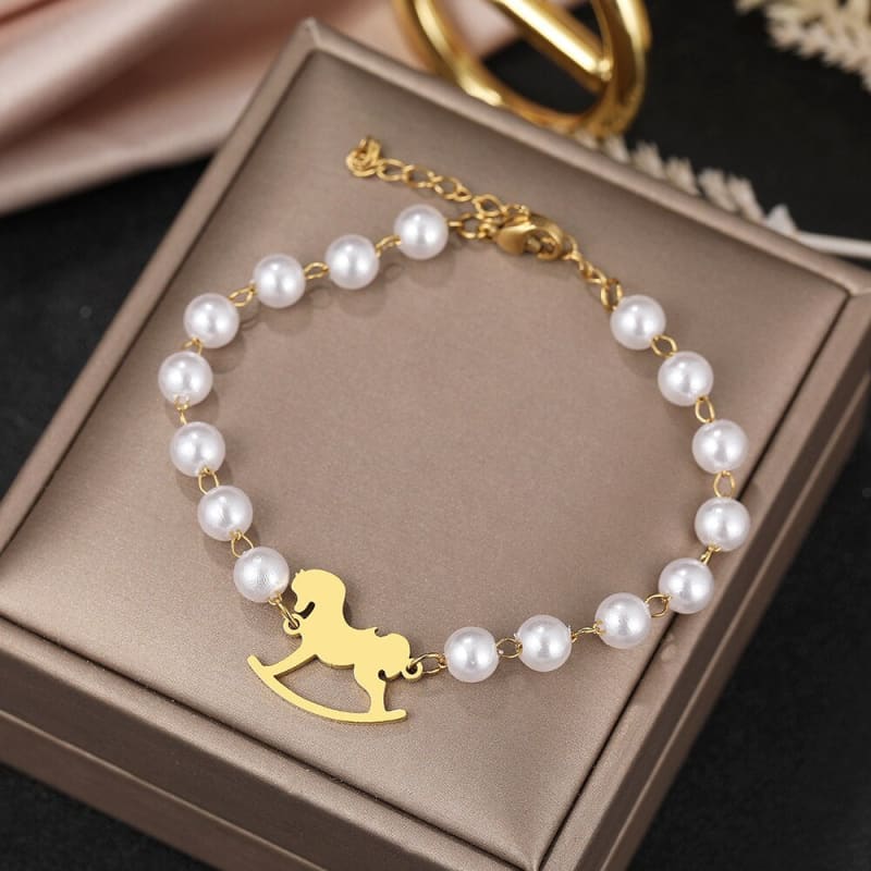 Pearl horse bracelet - Dream Horse