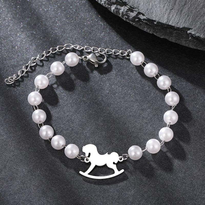 Pearl horse bracelet - Dream Horse
