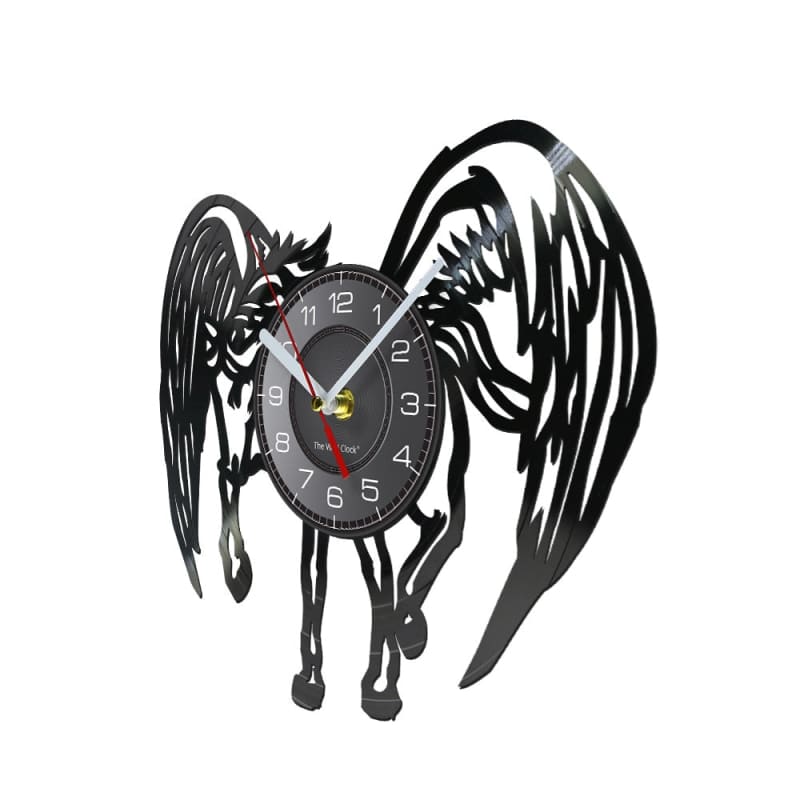 Pegasus Wall Clock Vintage - Dream Horse