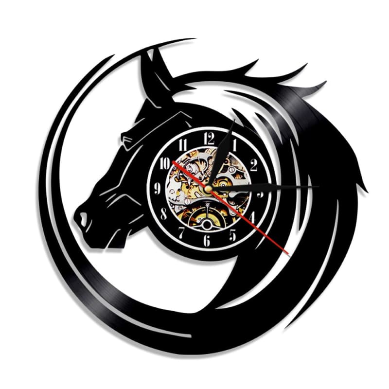 Retro horse wall clock - Dream Horse