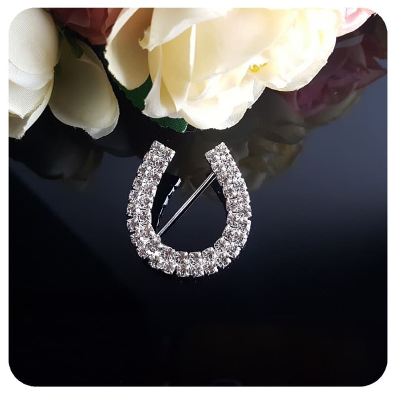 Rhinestone horse brooch - Dream Horse