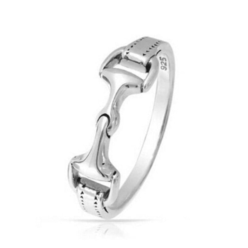 Ring horse bit in Silver 925 - Dream Horse