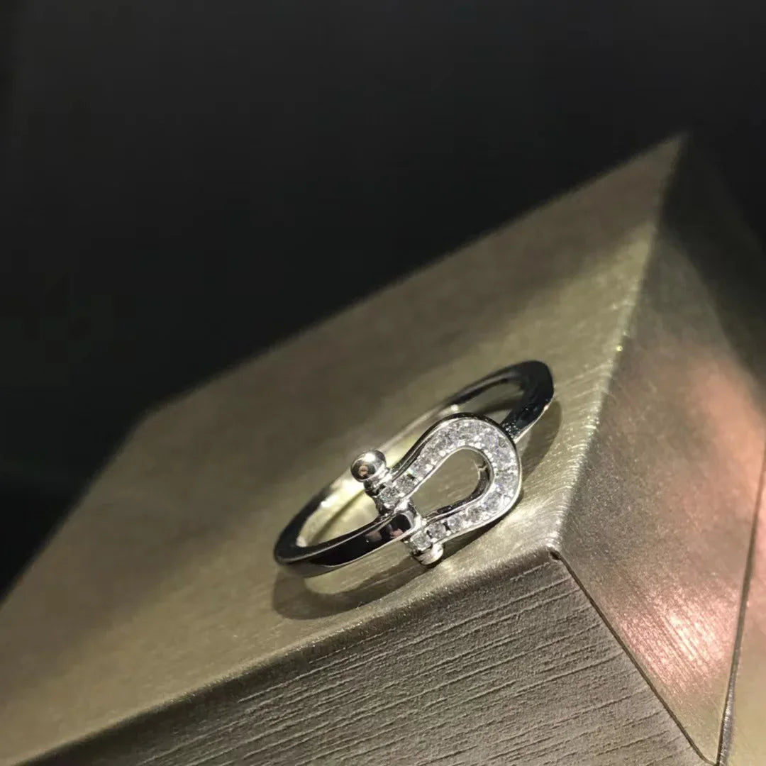 Ring with horseshoe Dream Horse