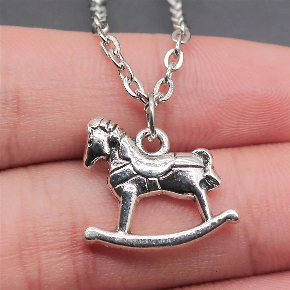 Rocking horse necklace Dream Horse