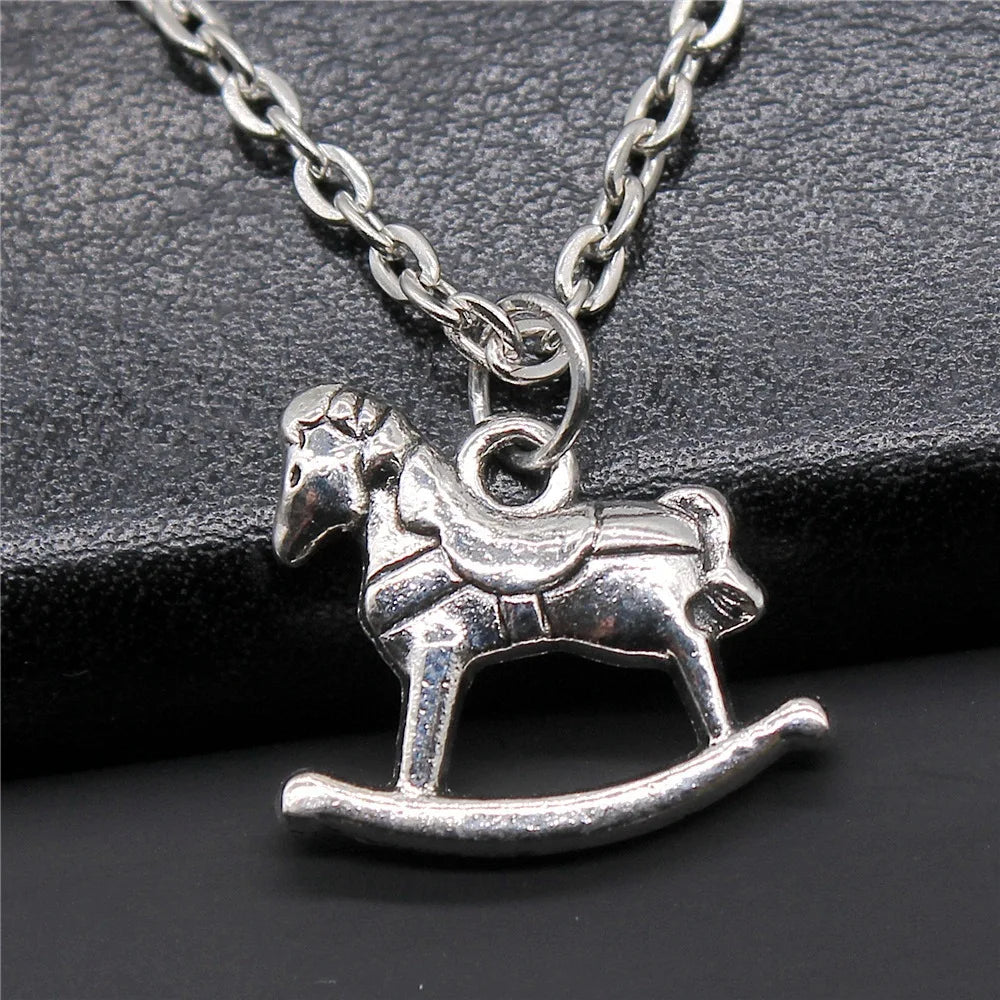 Rocking horse necklace Dream Horse