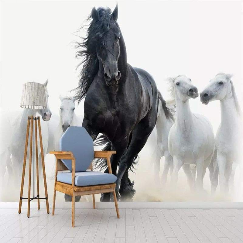 Running horse mural - Dream Horse