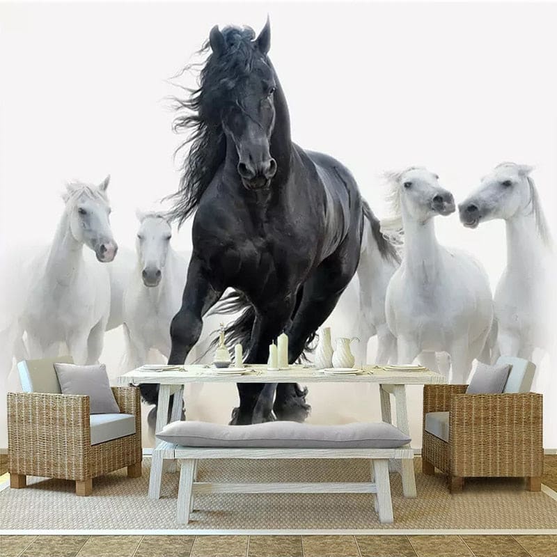 Running horse mural - Dream Horse