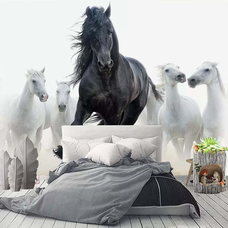 Running horse mural - Dream Horse
