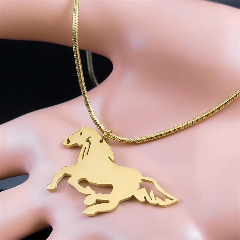 Running horse pendant Dream Horse