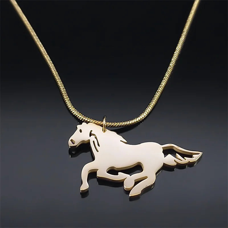 Running horse pendant Dream Horse