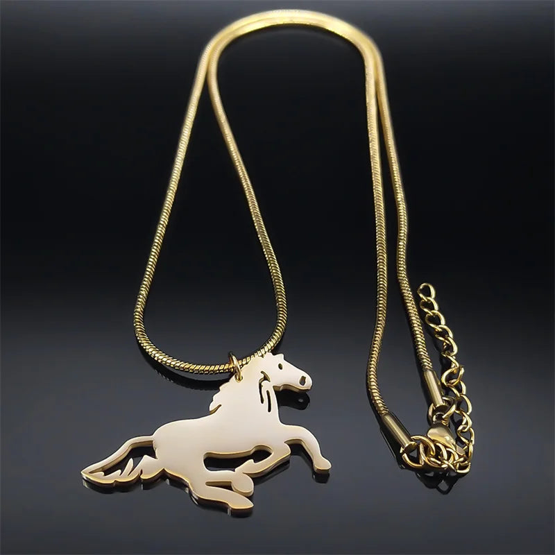 Running horse pendant Dream Horse
