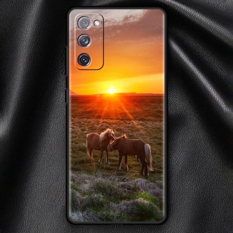 Samsung horse phone case (Galloping horse) - Dream Horse