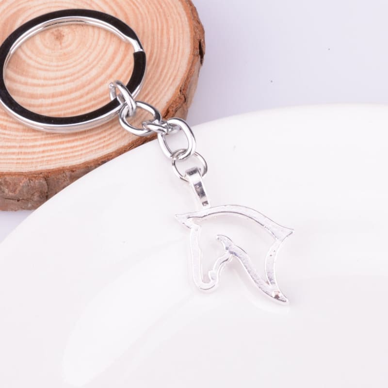 Silver horse key ring - Dream Horse