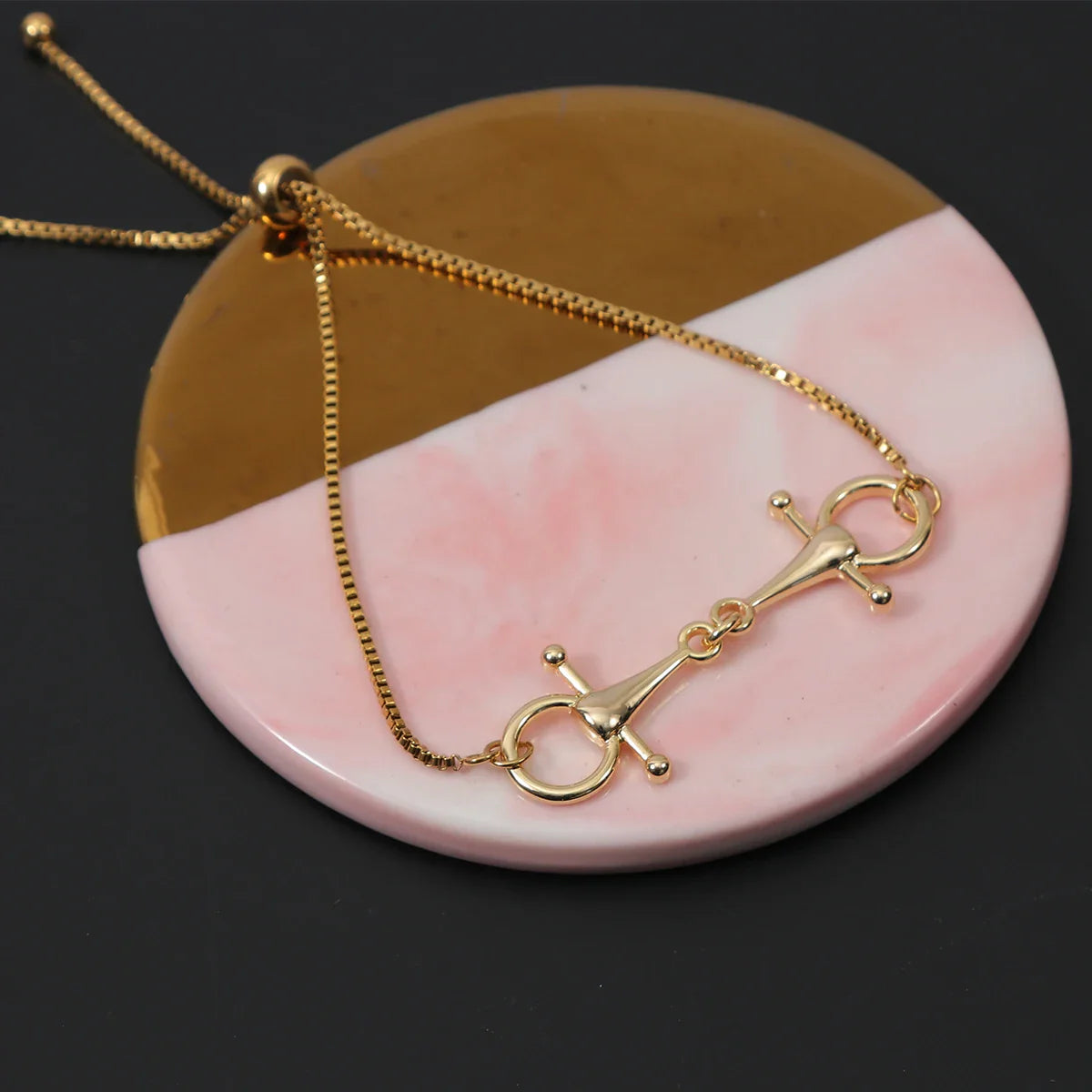Snaffle bit bracelet Dream Horse