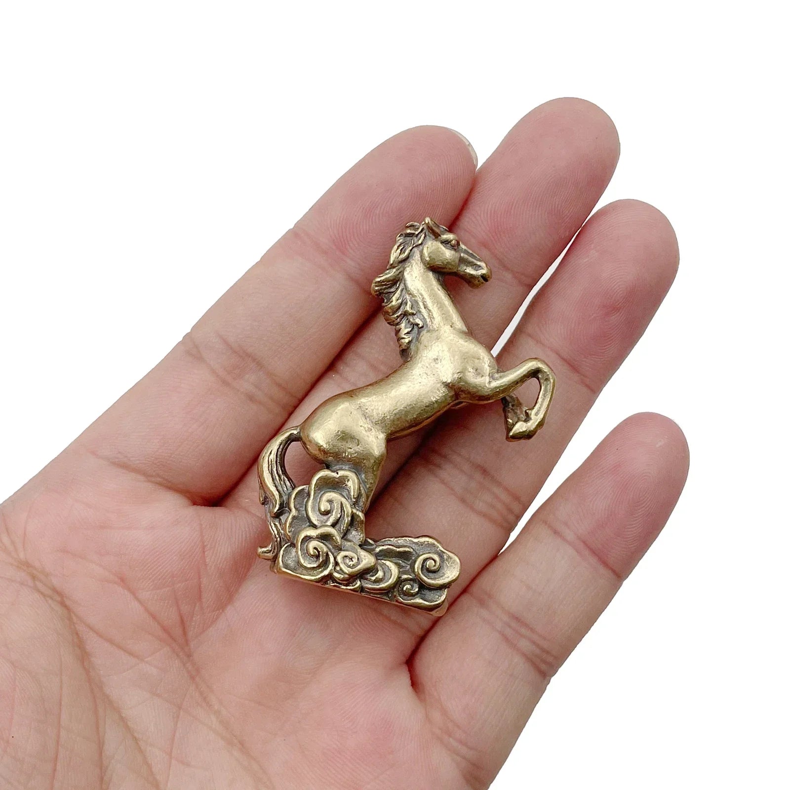 Solid brass horse statue Dream Horse