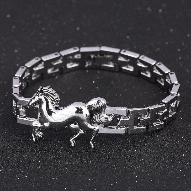 Stainless steel horse bracelet (Girl) - Dream Horse