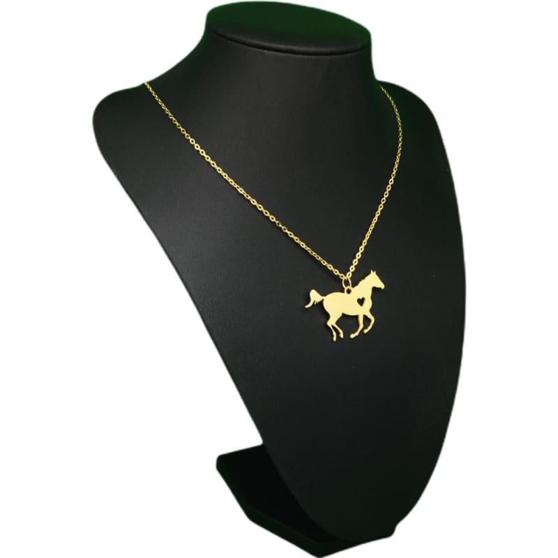 Stainless steel horse pendant - Dream Horse