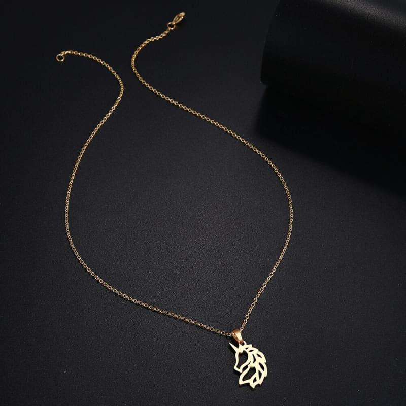 Stainless Steel Necklace for Women - Dream Horse