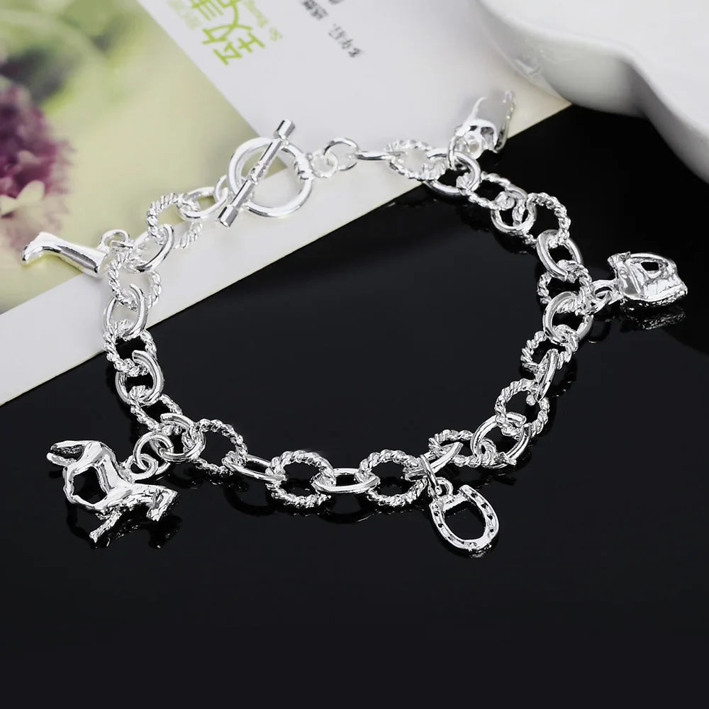 Sterling horse bracelet Dream Horse