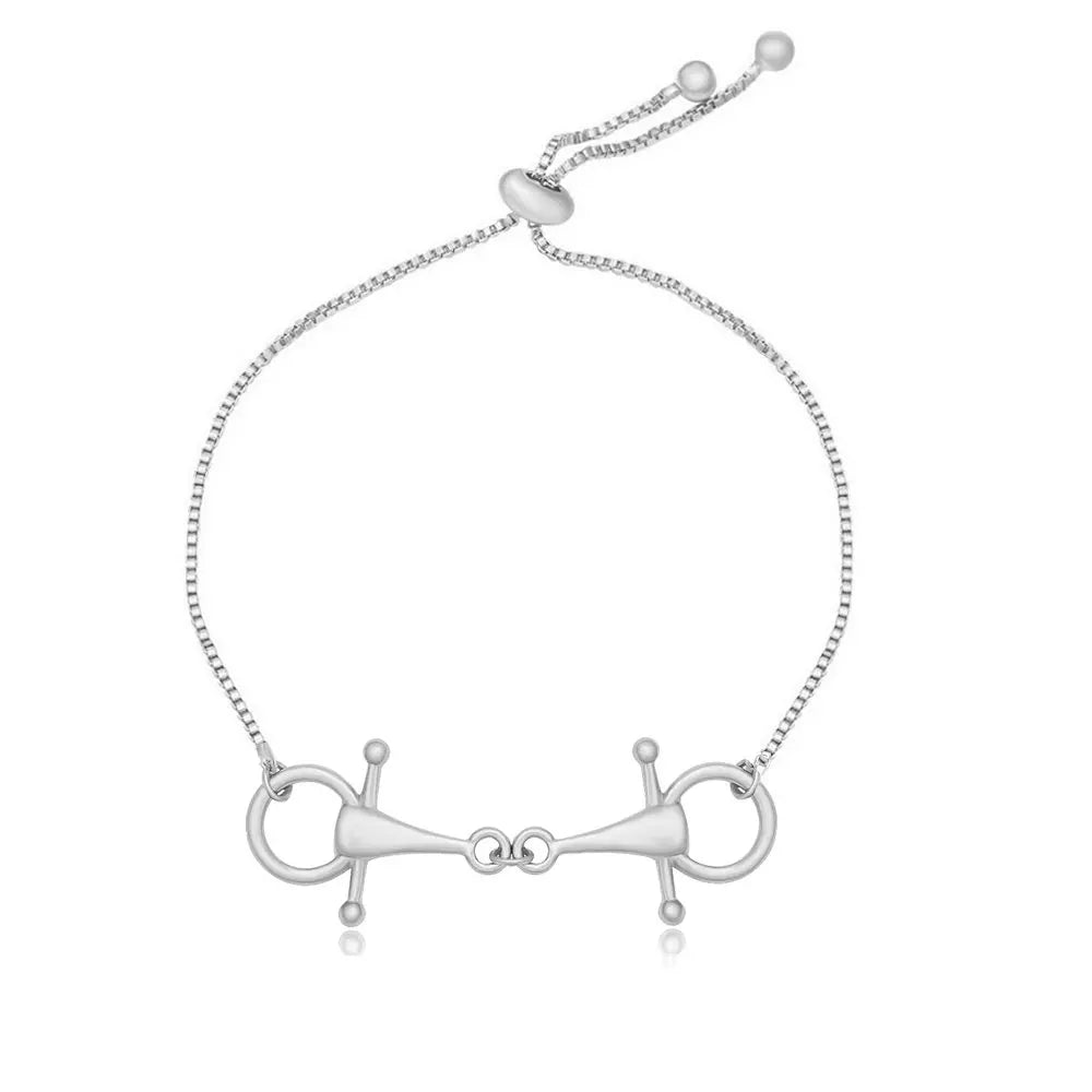 Sterling silver horse bit bracelet Dream Horse