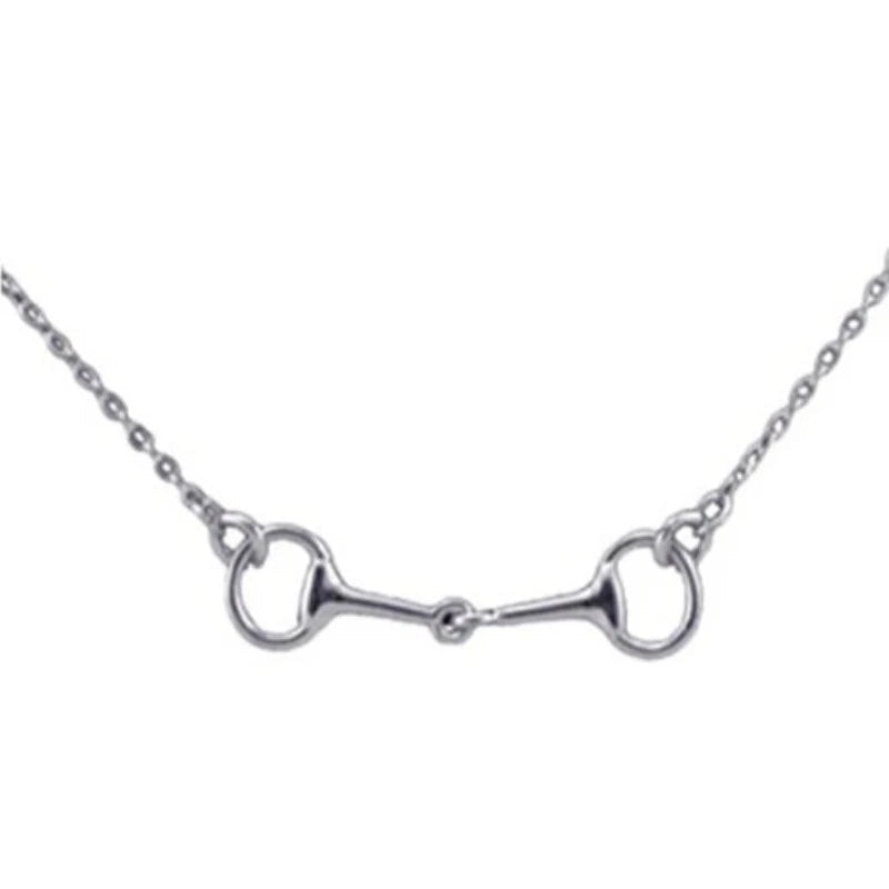 Sterling silver horse bit necklace Dream Horse