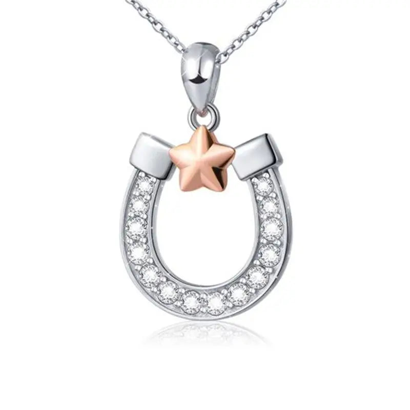 Sterling silver horseshoe jewelry Dream Horse