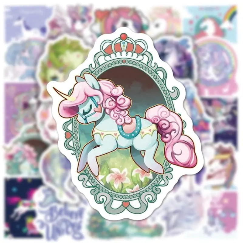 Unicorn stickers - Dream Horse