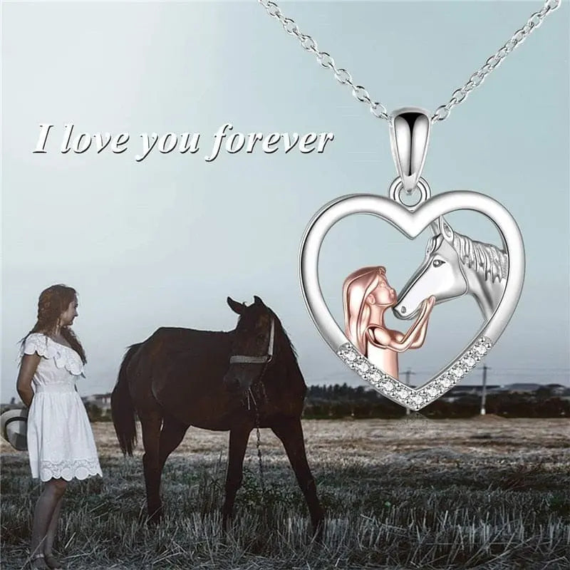 Unique horse necklace for women - Dream Horse