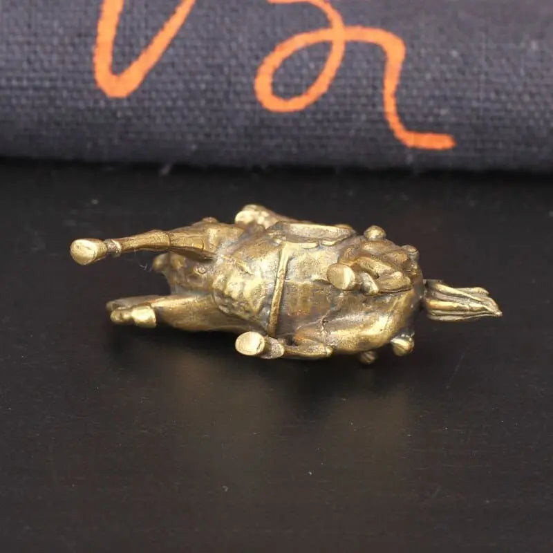 Vintage brass horse figurine - Dream Horse