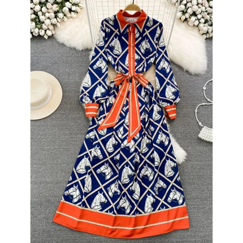 Vintage horse dress - Dream Horse