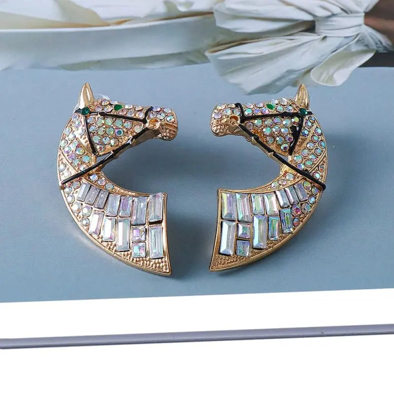 Vintage horse earrings - Dream Horse