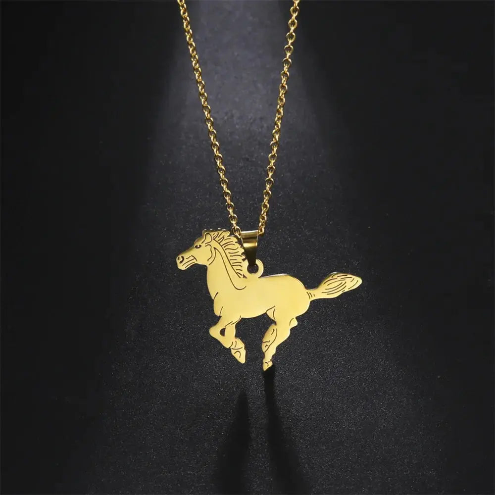 Vintage horse pendant Dream Horse