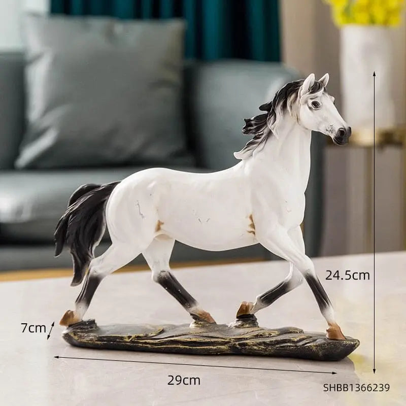 Vintage horse statue in resin - Dream Horse