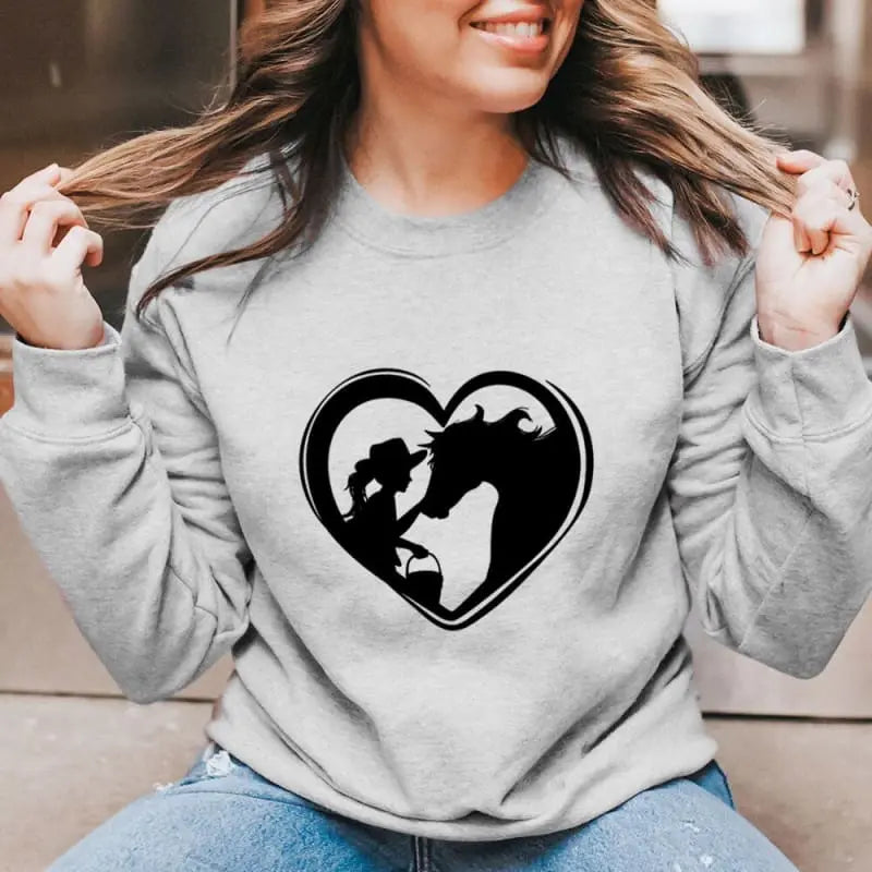 Vintage horse sweatshirt - Dream Horse