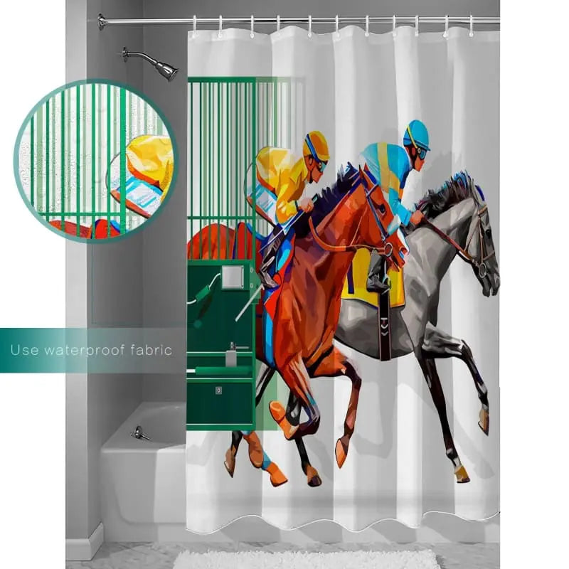 Western curtains Decorative - Dream Horse