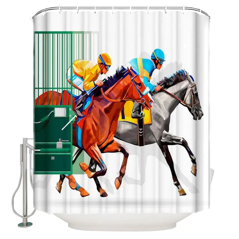 Western curtains Decorative - Dream Horse