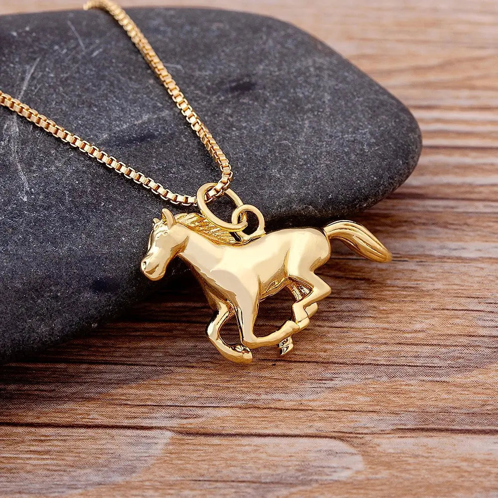 Western horse necklace Dream Horse